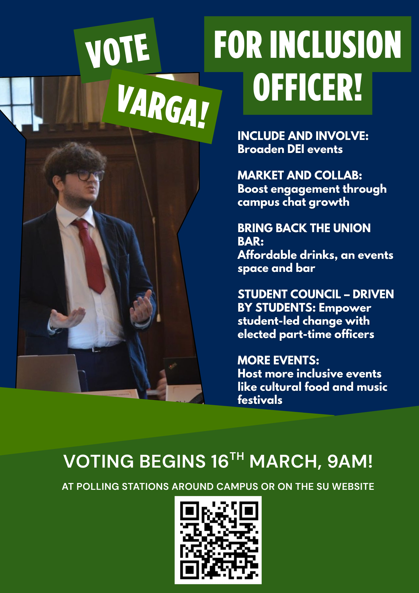 Ben Varga Campaign Poster