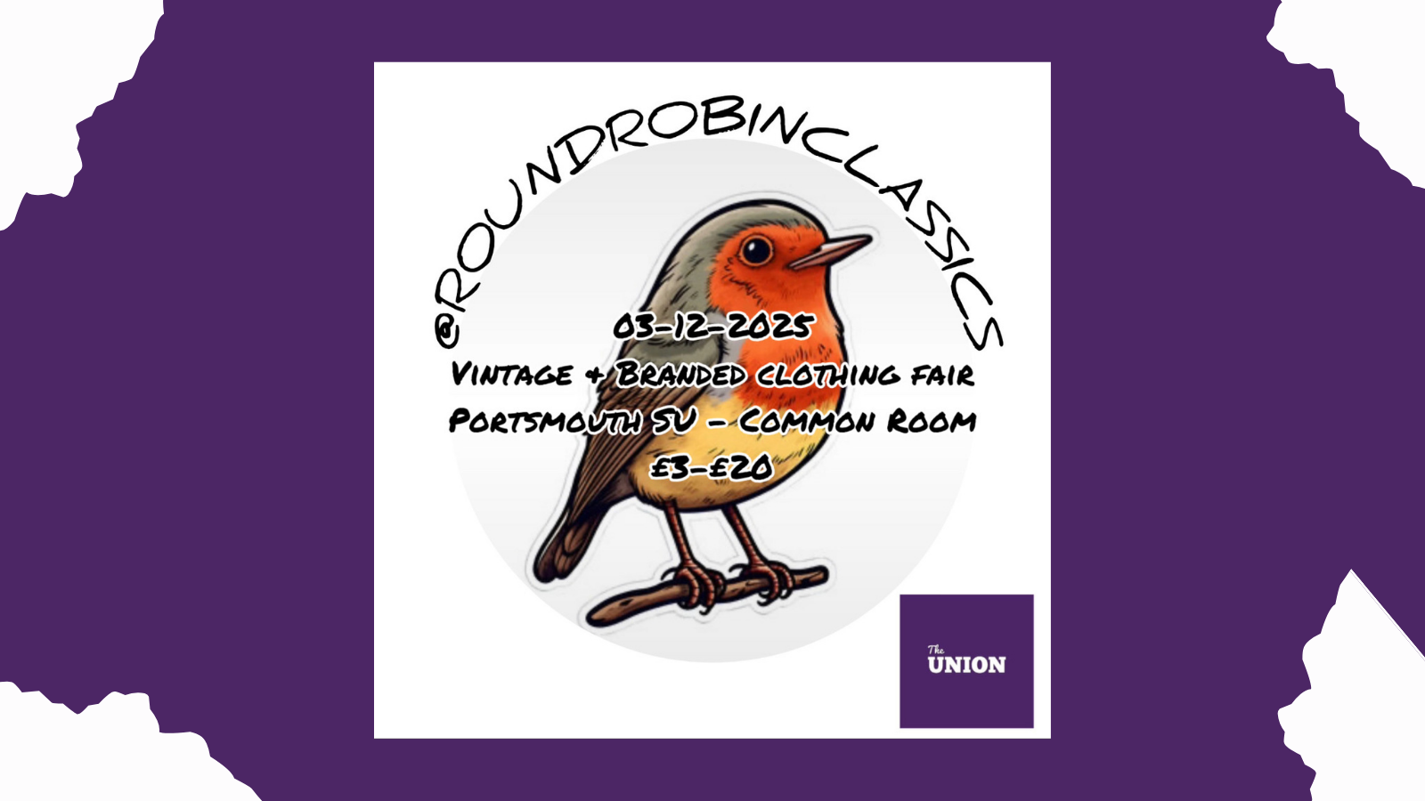The image for the event named Round Robin Vintage Clothing