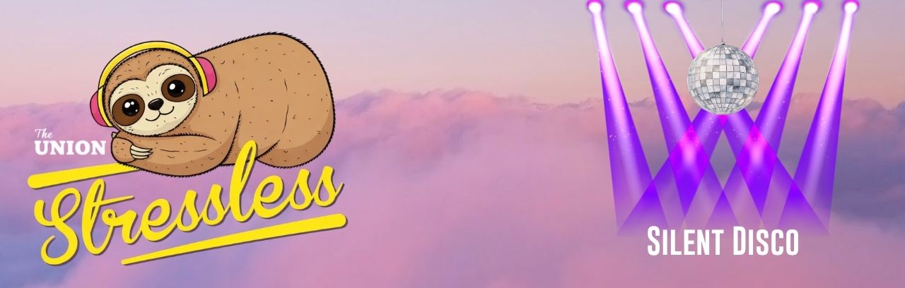 The image for the event named StressLess Silent Disco